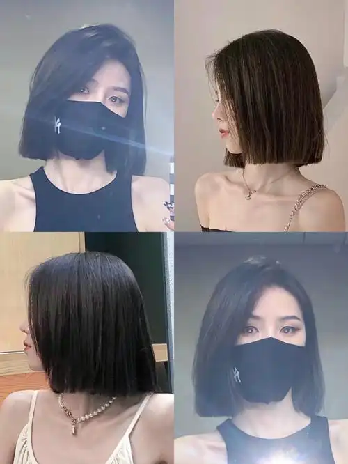 超a超酷一刀切短发高冷气质拿捏的死死的