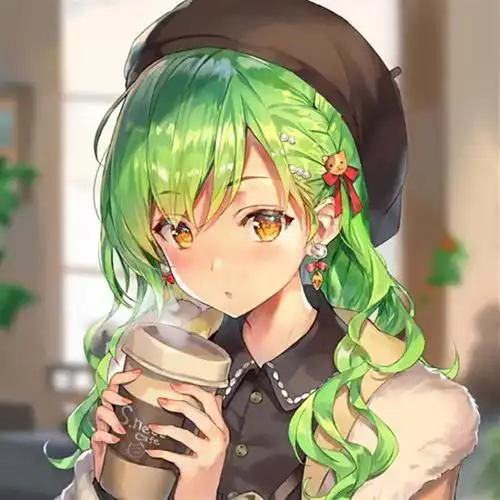 2020最火手绘漫画风女生可爱头像