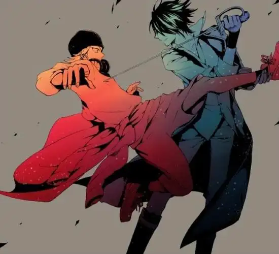 k##伏八#--相爱相杀--好带感好赞的图--「绘师:腹 id:32465930」