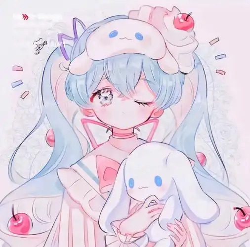 玉桂狗女孩可爱头像