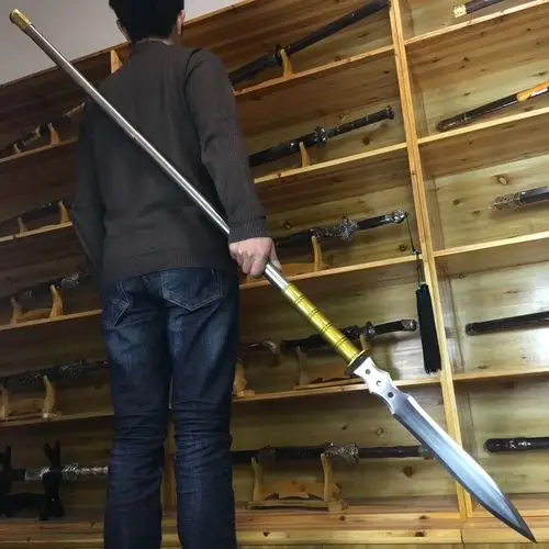 古代重兵兵器马槊不锈钢长枪长矛高猛赵云霸王刀剑