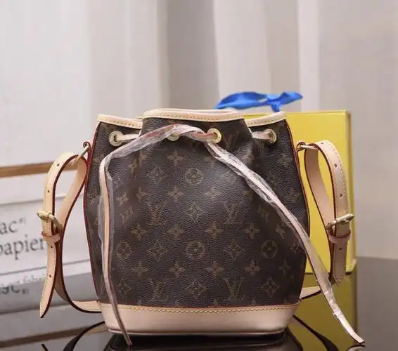 lv水桶包lv女包noe水桶经典老花棋盘格包