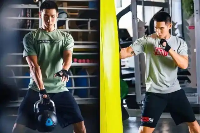 陪你逐风飞翔王安宇简直痞帅天花板健身房在逃哑铃的花滑太优雅