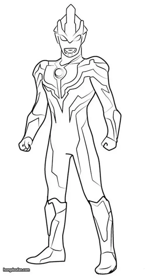 奥特曼简笔画简单赛迦奥特曼简笔画简单