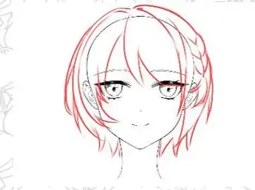 如何画出好看的动漫人物脸部?