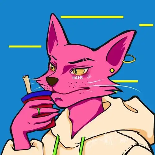 动物拟人化系列插画狐狸