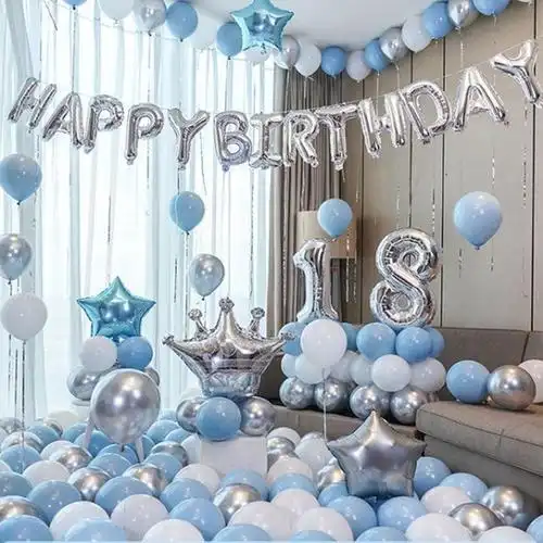 生日气球派对装饰品表白套餐场景布置女朋友房间女孩背景墙女神18