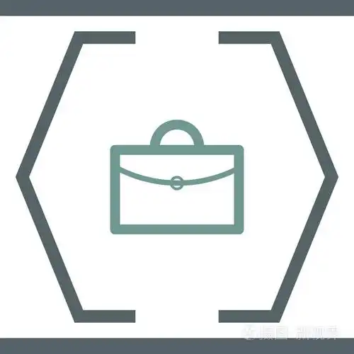 公文包图标标志设计