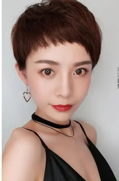 适合额头低的女生刘海发型好看 修饰脸型太美了