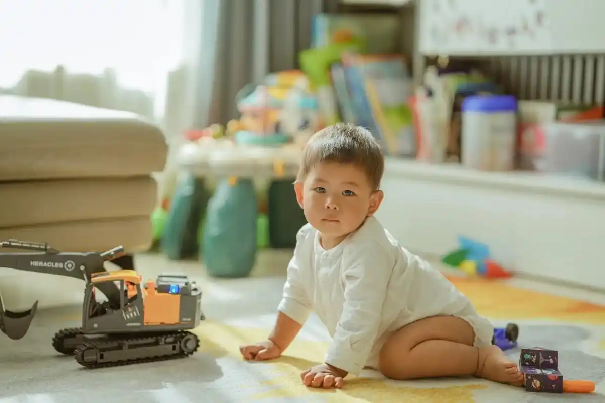 我们是一岁零三个月的宝宝啦.