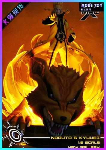 【模式玩具 mode toy】mrc 鸣人九尾 六道仙人场景 限量手办gk