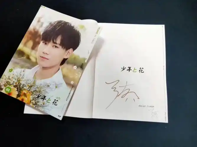 亲笔签名《少年》vol1少年と花5月限定pb  只剩 丁程鑫3本 张真源3本