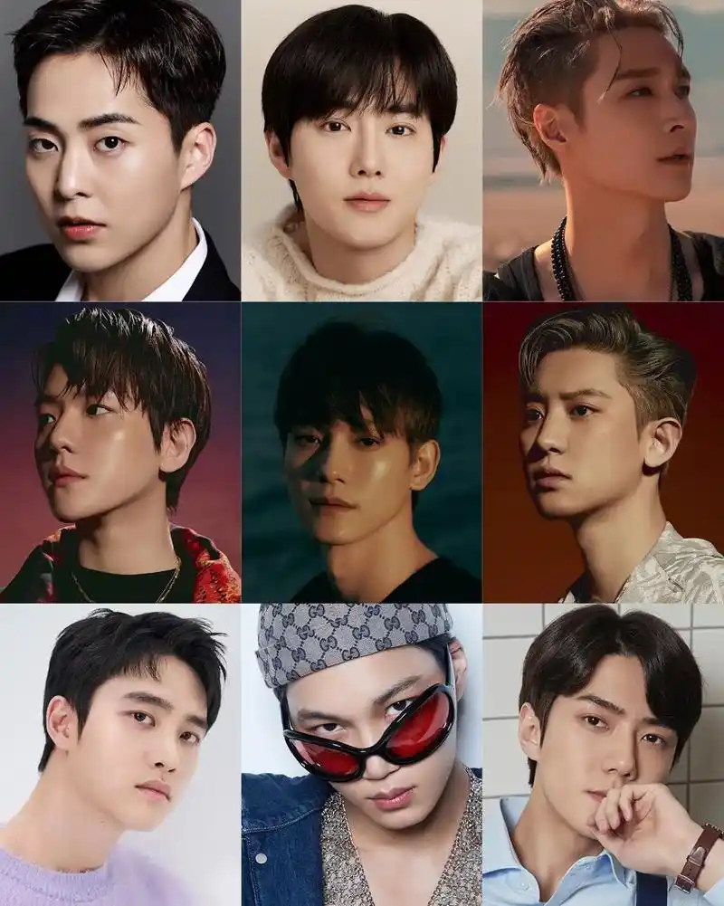 9/9 #exo members are currently - 抖音