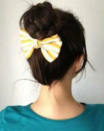 盘头发的方法3款女士简单盘发