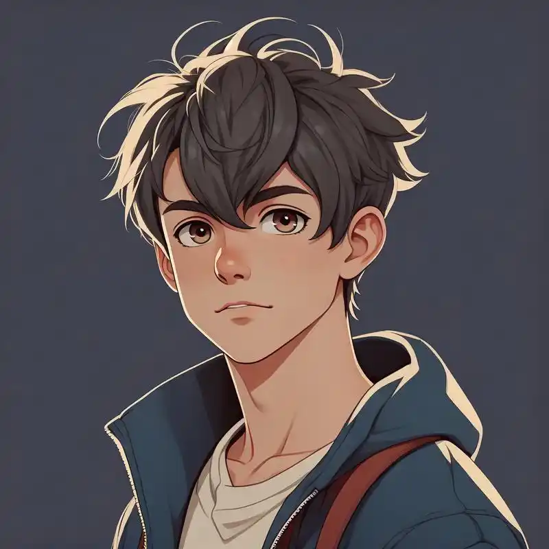 卡通头像男,尽显成熟稳重气质90