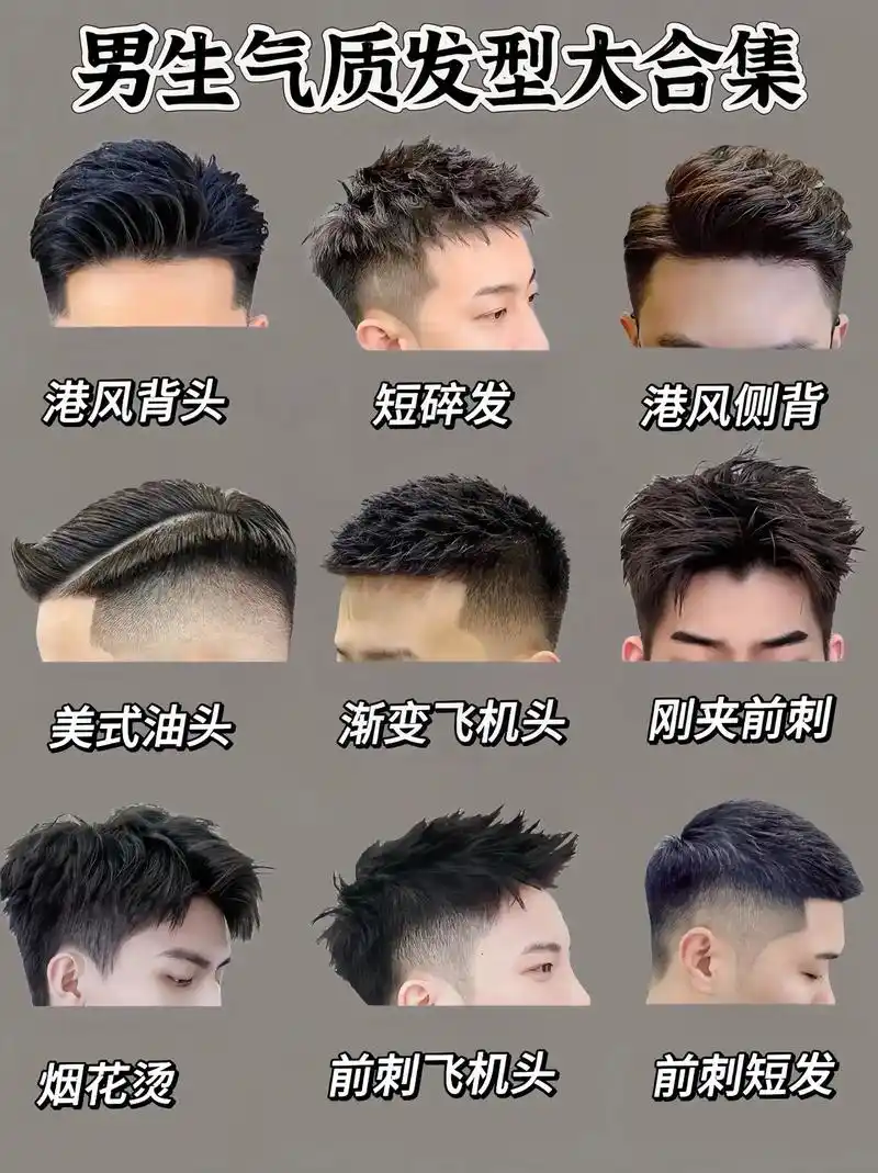 男生发型.2024超好看的男生发型来了哦～ 总有一款适合你, - 抖音