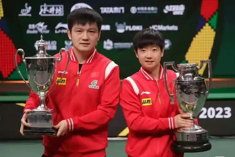 孙颖莎*樊振东 一起夺冠喽