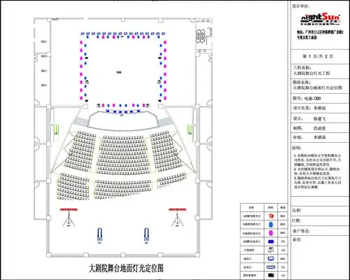 剧院舞台灯光系统综合解决方案_接线图分享