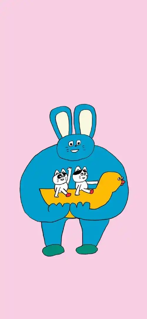 壁纸|大爱这组萌萌的锁屏壁纸 67