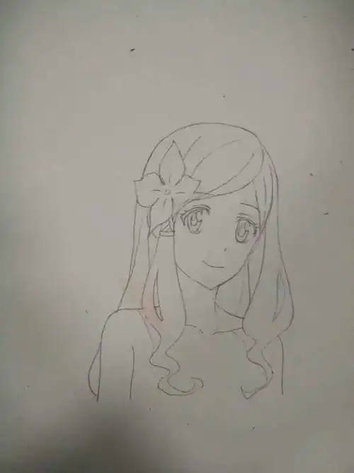 如何画一个简单点的二次元少女?