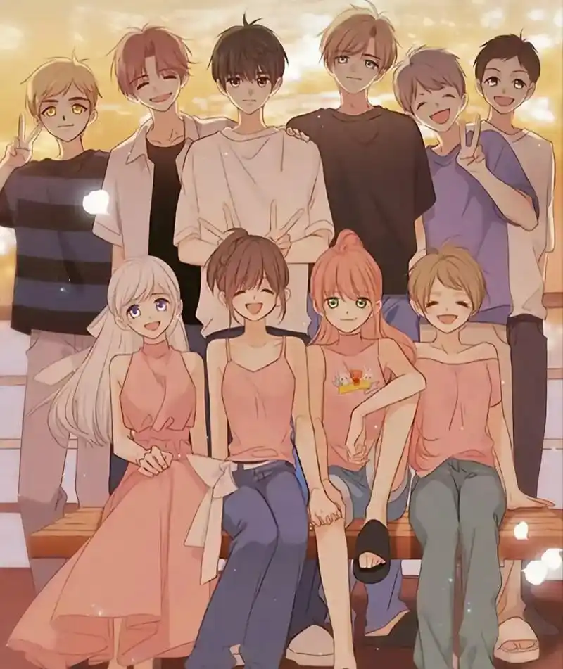 从今天开始,不再是我的青春,而是我们的青春#怦然心动漫画 # - 抖音