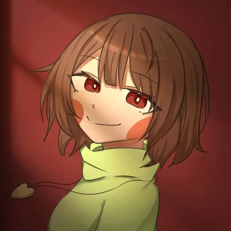 滤镜真好用#绘画 #传说之下 #chara  - 抖音