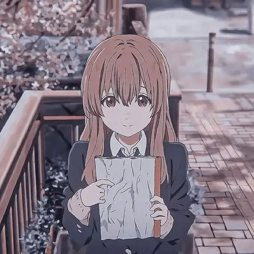 自截高清动漫头像分享,声之形,西宫硝子