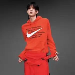 nike耐克2020年新款 王一博同款男子卫衣连帽套头衫 cj4864-891