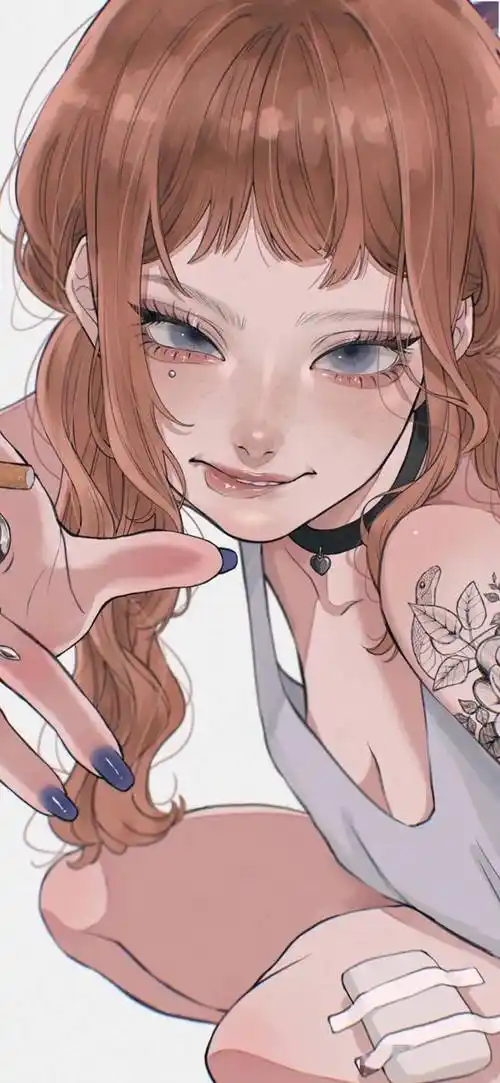 超高清手机壁纸 二次元动漫锁屏_end_眼眸_因为