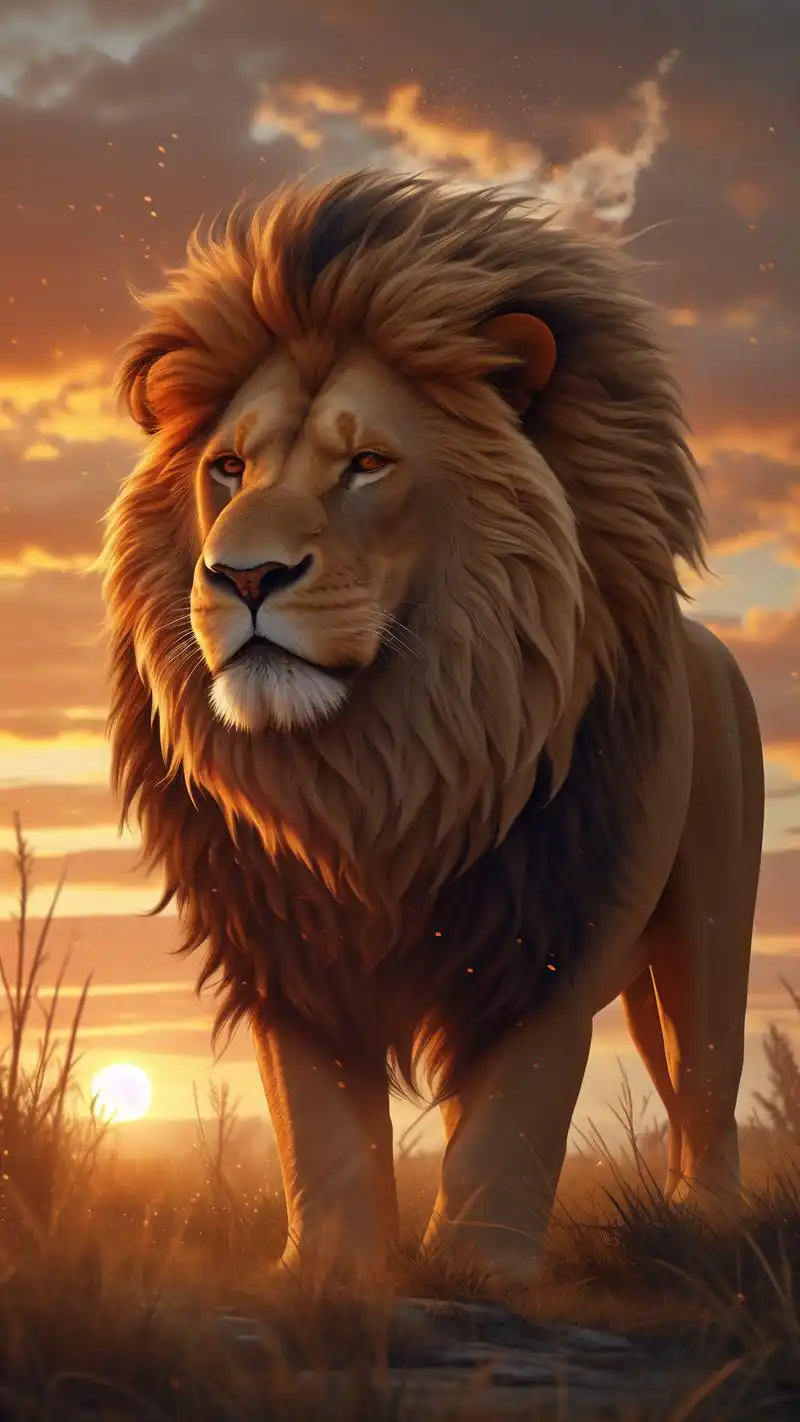 狮子座霸气狮子壁纸合集03 狮子座的宝宝们,这里有专属你们的壁纸哦