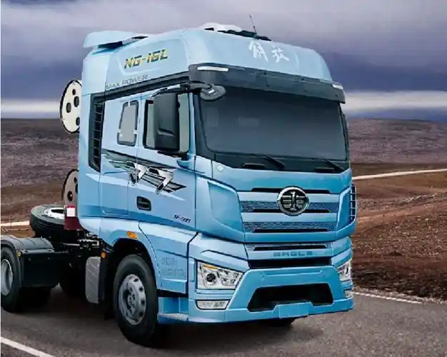 解放j7600马力lng牵引车引领高效运营