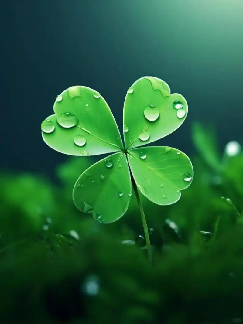 ai绘画|四叶草壁纸