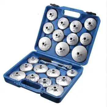 拆装工具机油格套装机滤滤芯扳手拆卸套筒汽车a1 23件帽式机油格扳手