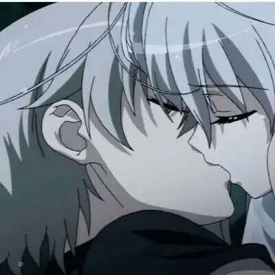 缘之空悠和穹亲嘴情头 日本动漫缘之空图片,卡通头像图片-回车桌面