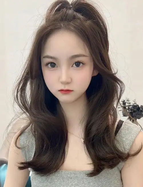 显白发色日照染发