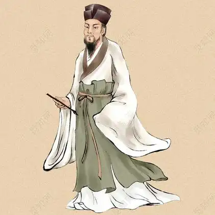 古代人物古风人物手绘古风水墨苏轼人物素材