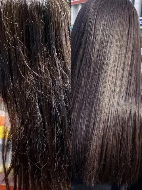 头发还疯狂打结用梳子根本就捋不顺懒得去做护理就用befe橘光护发精油