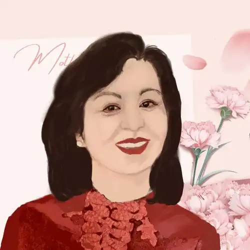 送出母亲节最好祝福,扬大美院学子手绘"礼物画像"