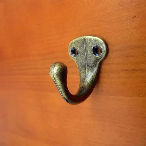 家具五金仿古衣钩挂钩合金挂钩单钩挂衣钩古典衣钩壁挂钩