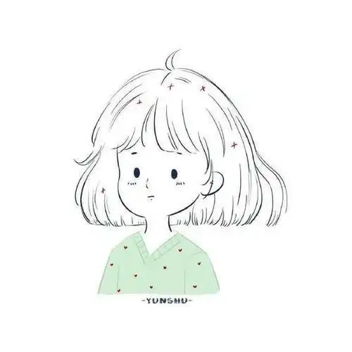 教师头像简笔画女生可爱动漫女生头像简笔画