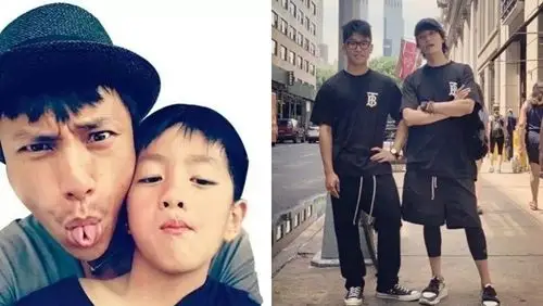 陈坤儿子疑恋情曝光儿子恋爱了老爸还单身这对父子有点意思