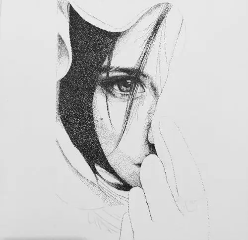 点绘|纯艺术|绘画|michelle66 - 原创作品 - 站酷 (zcool)