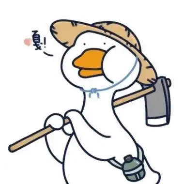 幸运鹅头像图片大全 高清呆萌很火的网红可爱大白鹅头像_卡通头像_美