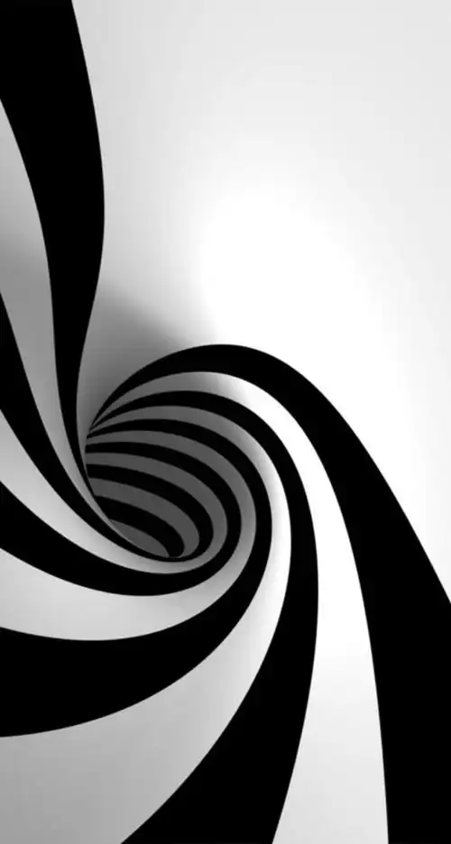 iphone壁纸 黑色白色 3d