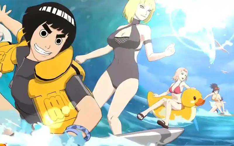 火影忍者手游2019泳装登陆界面无ui最纯粹的享受