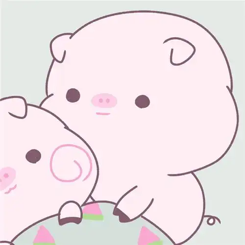 可爱情侣头像一左一右卡通配对