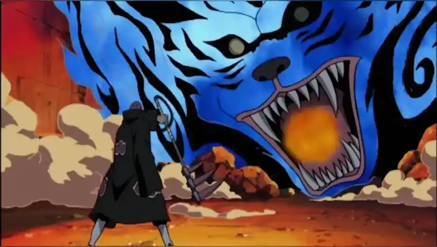 二尾人柱力由木人小姐姐惨遭晓捕获