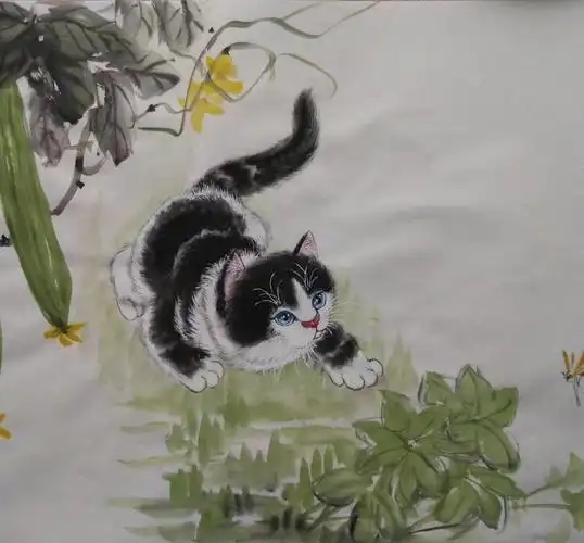 山东画猫第一人黄喜华