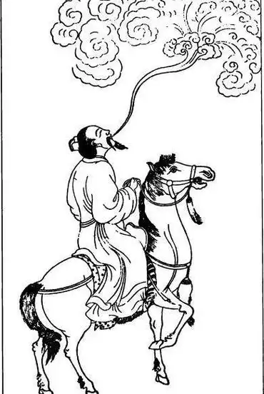 古代人骑马简笔画古人骑马简笔画步骤图片大全古代军事简笔画