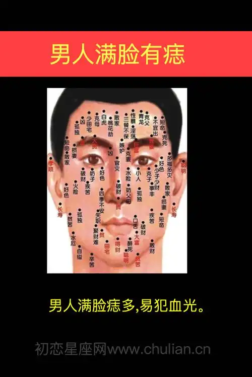 7颧骨有痣权利尽失 颧骨在面相学中,代表权利和驾驭别人的能力,男人
